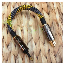 Audiófilo Cable Óptico Audio 3.5mm Cuadrado a Redondo – D50 D100
