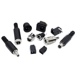 Conectores DC macho y hembra 5,5x2,1/2,5/1,35 mm