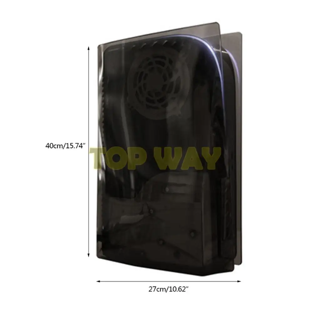 1 Juego para PS5, carcasa transparente y sólida que cambia de Color, consola de juegos, cubierta de carcasa de Panel de piel reemplazable para accesorios de PlayStation 5 - imagen 3