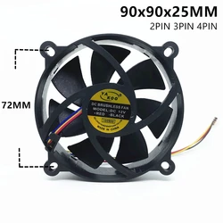 Ventilador Refrigeración 90mm PC 775 – 12V 0.3A 3PIN/4PIN