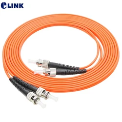Cable de Fibra Óptica ST-ST Dúplex OM1/OM2 Multimodo