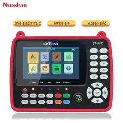 Satlink ST-5150/T2/C COMBO - Medidor de senal satelital 4,3"