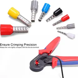 Terminales de Crimpear HSC8 6-4A – Casquillos Aislados 4mm²