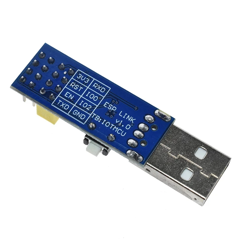 Módulo WIFI de ESP-01 ESP8266, ESP-01S, descarga ESP LINK v1.0 - imagen 3