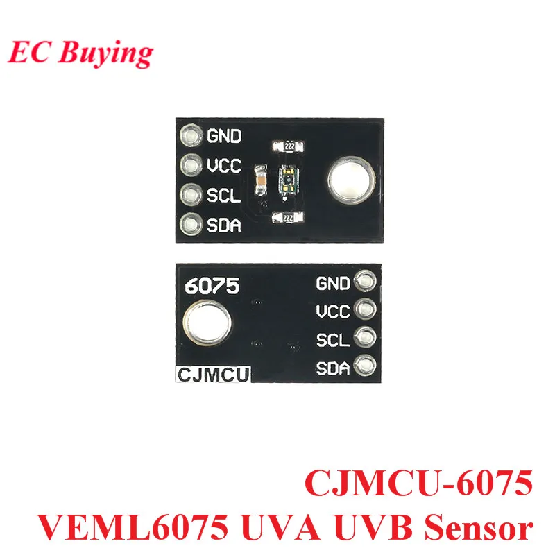Módulo de Sensor de detección UV CJMCU-GUVA-S12SD VEML6075 VEML6070 UVA UVB S12SD ML8511, luz de rayos ultravioleta para Arduino, 10 Uds./1 ud. - imagen 2