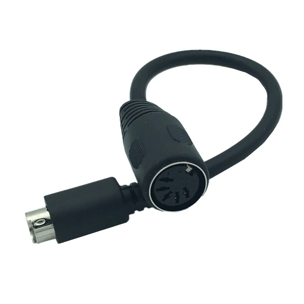 15 cm DIN5 AT hembra a mini DIN6 MDIN6 PS/2 macho Mac adaptador de teclado cable convertidor al mejor precio - imagen 4