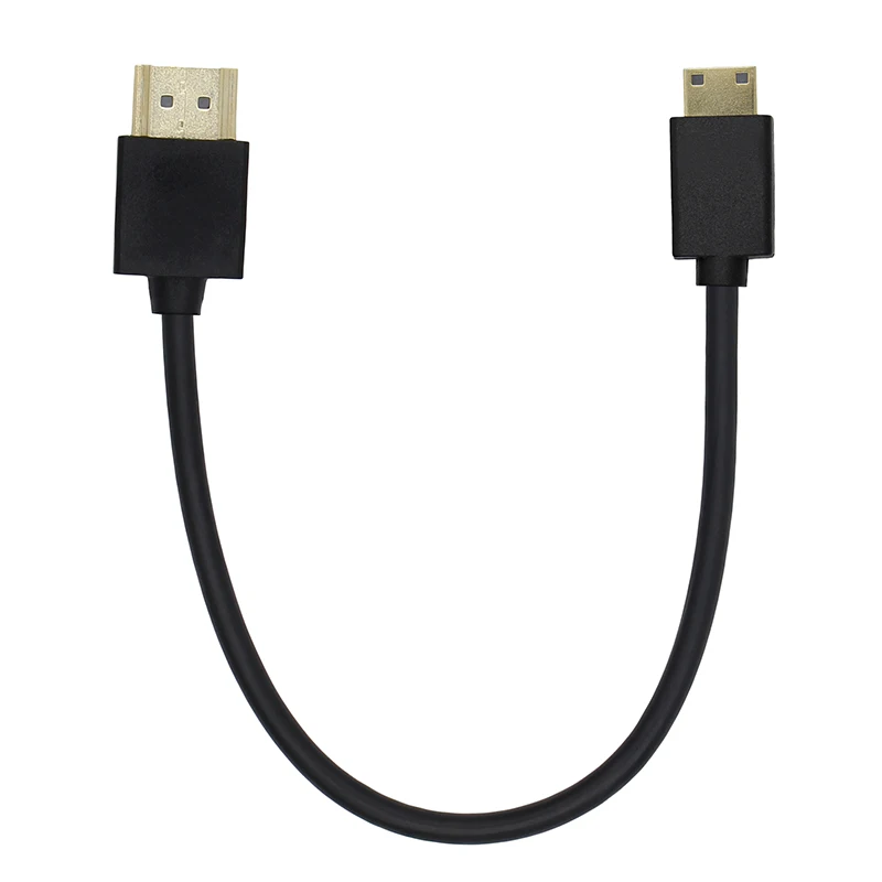 Cable de conector corto macho tipo C HD, 25cm, 50cm, 1080P V1.4, compatible con TV BOX, cámara de ordenador - imagen 3