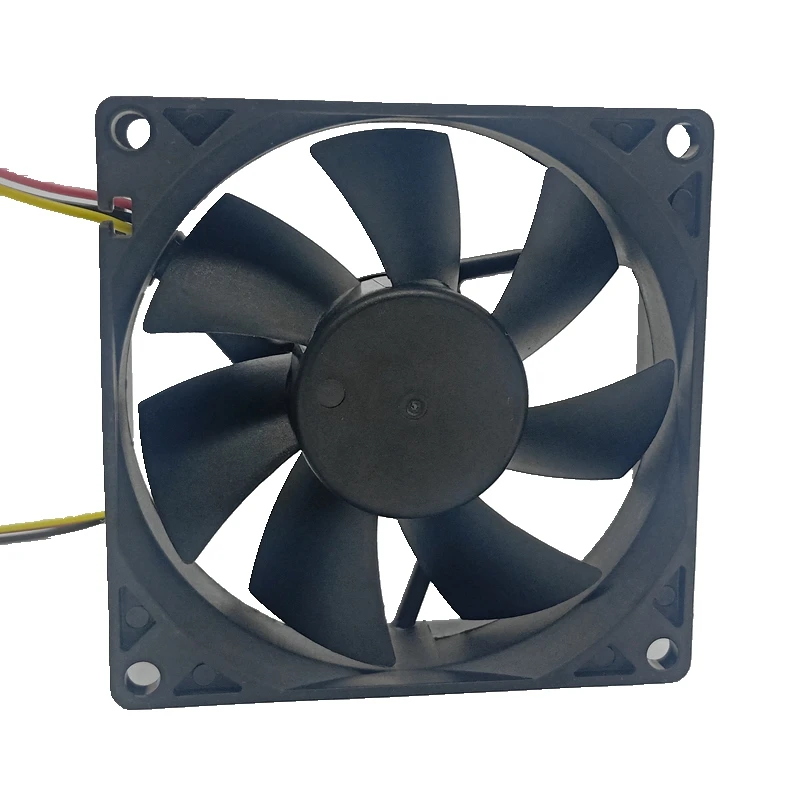 Ventilador de refrigeración axial, rodamiento de bolas Dual, PLA08025B12M-1, 8025, 12V, 8cm, 0.13A - imagen 2