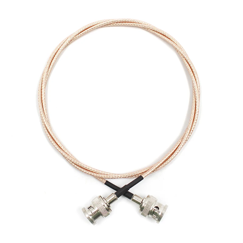 2 uds Cable RG316 conector macho SMA a enchufe macho puente Coaxial RF Cable en espiral 100CM - imagen 5