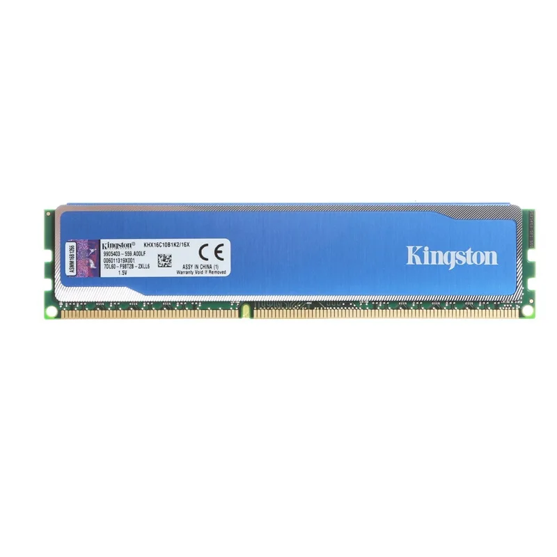 Kingston HyperX Blu DDR3 1600MHz Memoria RAM DDR3 8GB 4GB Memoria RAM 240-Pin DIMM Intel Memoria para juegos para PC de escritorio3