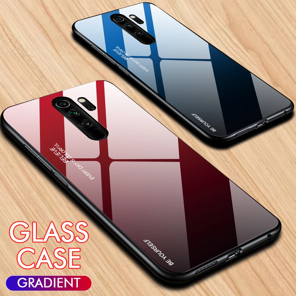 Funda de teléfono degradada para Xiaomi Redmi Note 8 9 Pro, funda para Xiaomi Redmi note 11 12 Pro Plus 10 Note9 Pro Max - imagen 2