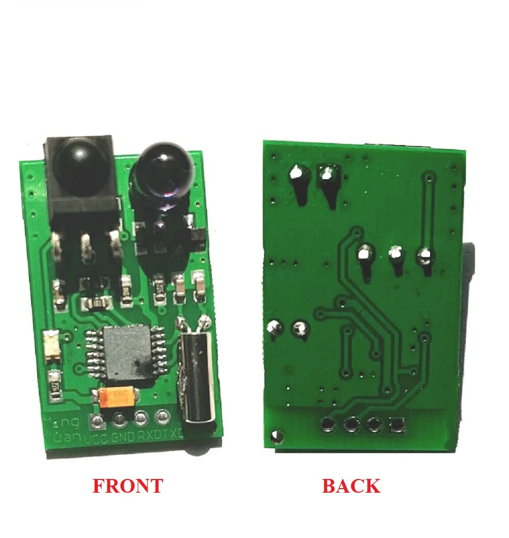 Convertidor IR IRDA de infrarrojo lejano a TTL, adaptador de módulo de comunicación de infrarrojo lejano, frecuencia portadora, 38kHz - imagen 2