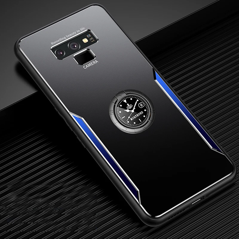 Funda de lujo con anillo a prueba de golpes para Samsung Galaxy Note 20, Ultra 10 Pro, 9, 8, S20, S10, S9, S8Plus