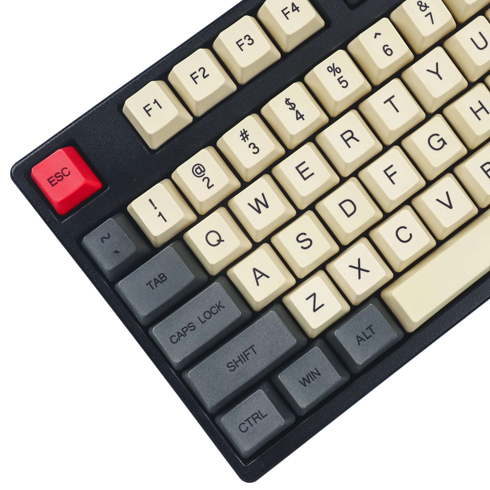 Teclas de carbono grueso para Mac, PBT, OEM, perfil Dye Sub 96 84 ANSI, ISO, para MX Keyaboard, GMMK, KBD75, FC980M, 135 teclas