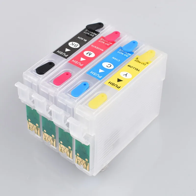 Cartucho de tinta recargable 73N T0731N para impresora epson Stylus T13, TX121, C79, C90, C92, C110, CX3900, CX4900, CX5500, CX5600 + 400ml, 73N - imagen 5