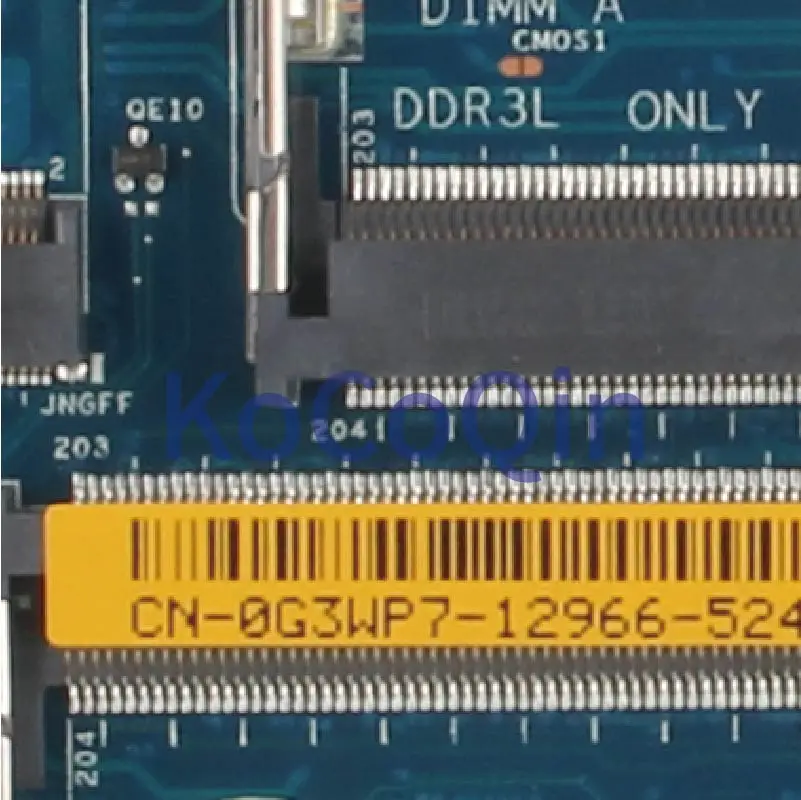 Ordenador portátil placa base para DELL latitud 3450 L3450 Celeron 3205U placa madre del cuaderno CN-0G3WP7 0G3WP7 LA-B071P SR215 DDR3 - imagen 4