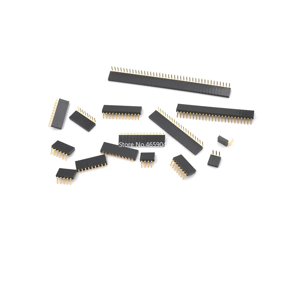 Conector Pin Header Hembra 2.54mm Arduino – 90° Recto - imagen 5