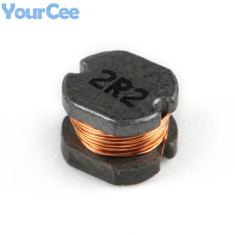 50 Uds CD43 CD32 CD54 SMD Cable bobinado Inductor de potencia Chip 2.2UH(2R2) 3.3UH(3R3) 4.7UH(4R7) 6.8UH(6R8) 10UH(100) Inductancia - imagen 3
