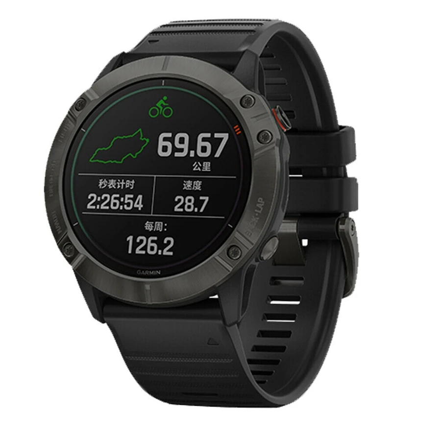Correa de silicona para reloj inteligente, pulsera de 20, 22 y 26mm para Garmin Fenix 7, 7X, 7S, 6X, 6S, 6Pro, 5X, 5Plus, 3HR, QuickFit - imagen 4