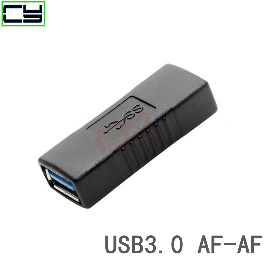 Adaptador USB3.0 de alta velocidad, conector recto de conversión, cabezal de extensión, conector de par de cables compatible con 2,0 macho a hembra - imagen 2