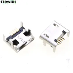 Cltgxdd Conector hembra Micro USB 5 pines SMD 90 Grados