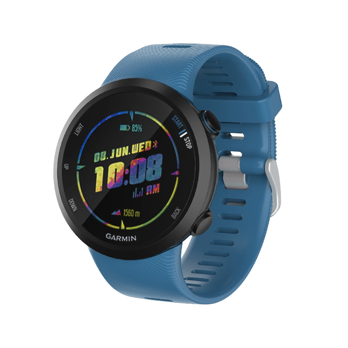 Correa deportiva de silicona de repuesto para Garmin Forerunner 45s / 45 pulsera inteligente correa de reloj para Forerunner45 45S Correa - imagen 2