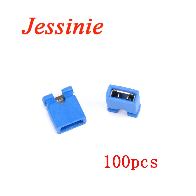 Lote de 400 unidades de Pitch de 2,54mm, puente de cabecera de Pin, tapa acortada, cabezales y carcasas de cable, conector negro, amarillo, rojo y azul para Arduino - imagen 3