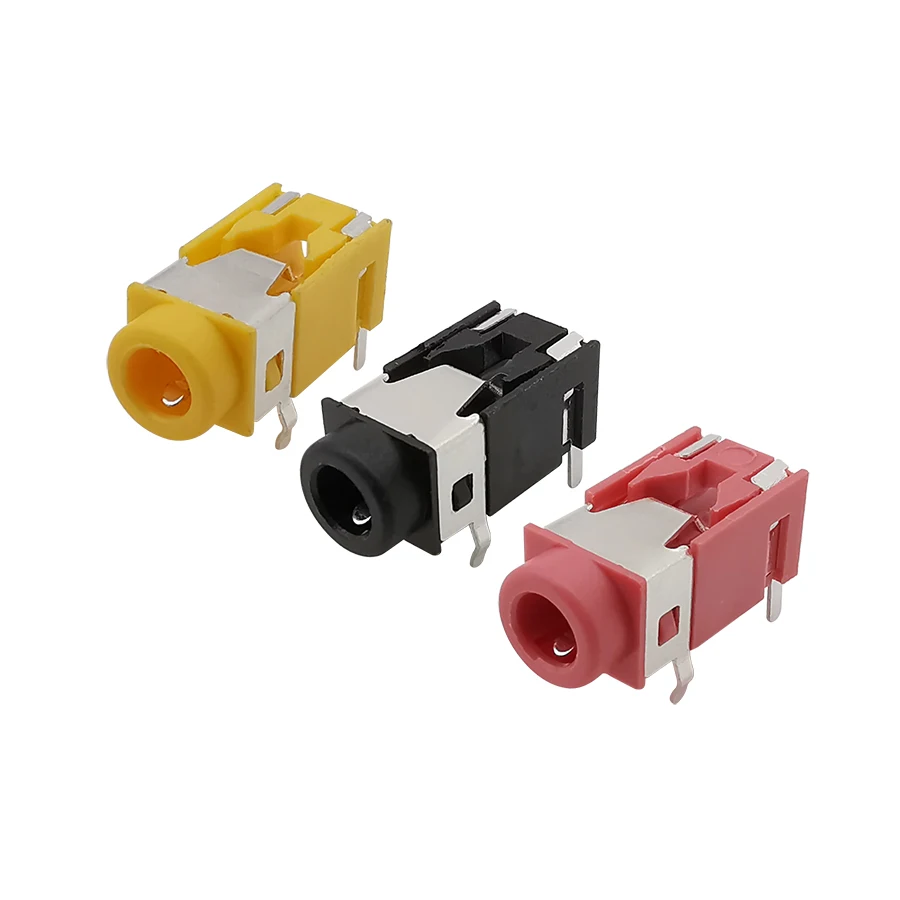 Conector hembra de Audio para auriculares, 10 piezas, 3,5mm, 3,5mm, 5 pines, estéreo, PJ-322, PJ322 - imagen 2