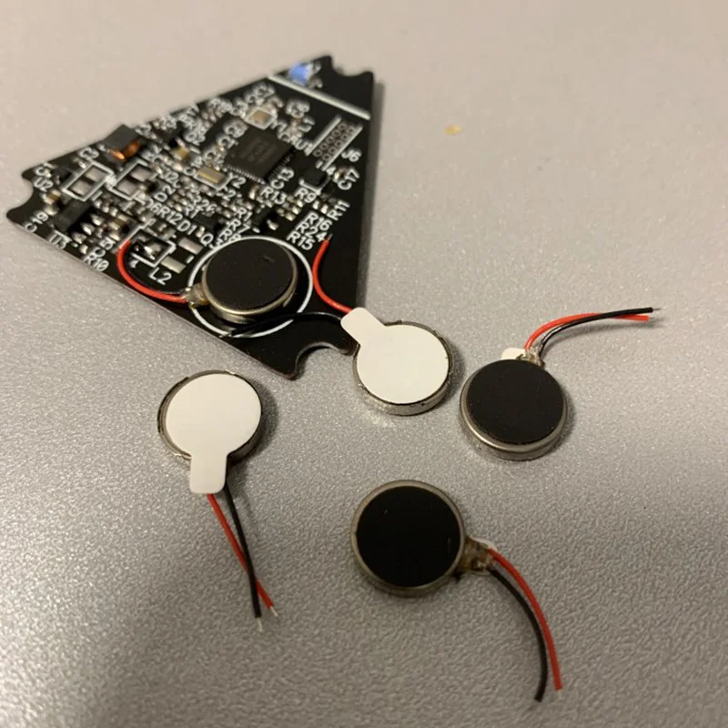 10 Uds Mini Motor de vibración DC 3V 12000rpm moneda plana tipo botón Micro DC Motor vibratorio para teléfono móvil buscapersonas tableta - imagen 5