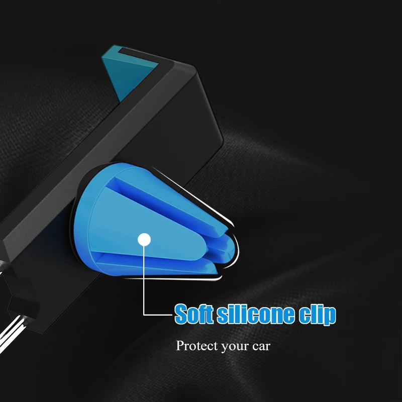 Soporte de gravedad para teléfono en coche, Clip de montaje de ventilación de aire portátil, accesorios para teléfono móvil, soporte Universal para smartphone - imagen 4