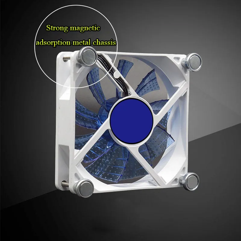 Tornillo de atracción magnética fuerte, ventilador de refrigeración, fijación de tuerca magnética, ventilador de chasis, tornillo magnético, arreglo de ventilador de escritorio modificado DIY - imagen 3