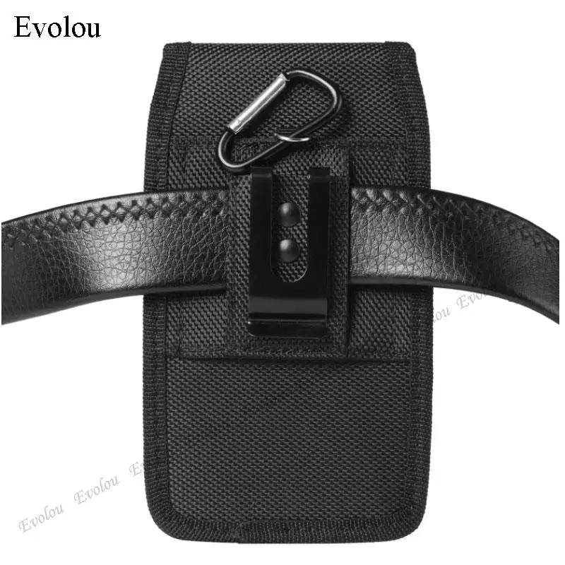 Bolsa de teléfono para Poco M4 Pro M3 F3 GT X3 Pro, funda con Clip para cinturón, funda para Xiaomi Mi 11T CIVI Redmi Note 11Pro - imagen 4