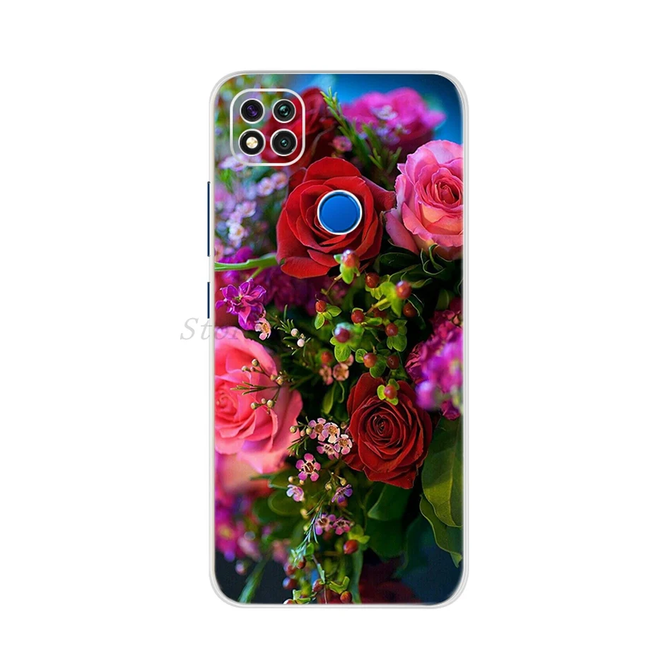 Para Xiaomi Redmi 9C NFC Funda de silicona patrones de moda Funda de teléfono suave para Poco C31 redmi9C Funda para Xiaomi Redmi 9 Activ Funda - imagen 2