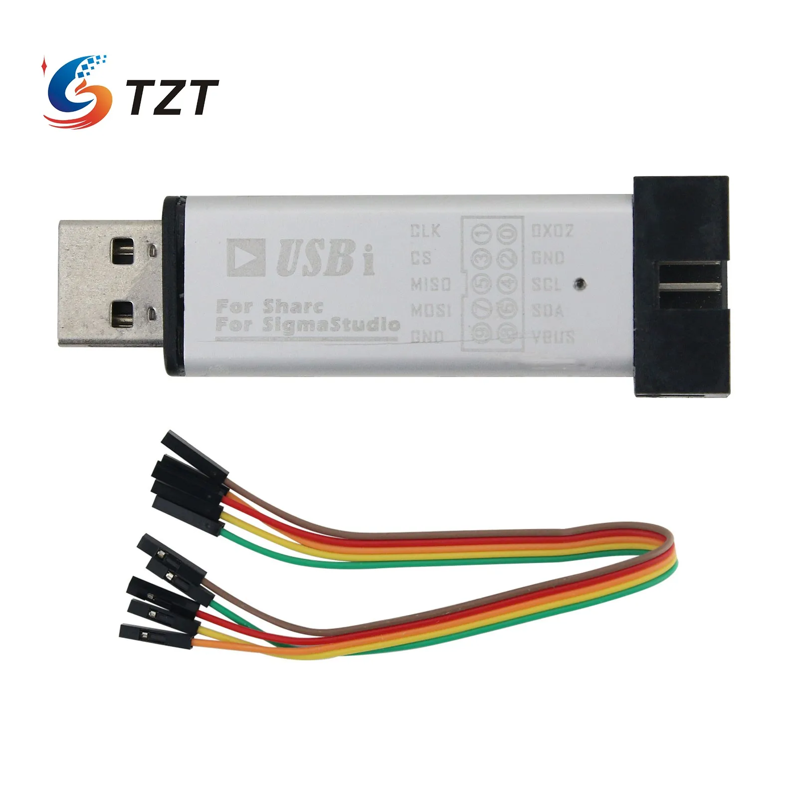 TZT-programador USB de quemador emulador USBI, EVAL-ADUSB2EBUZ para placa de desarrollo sigmadstudio ADSP21489