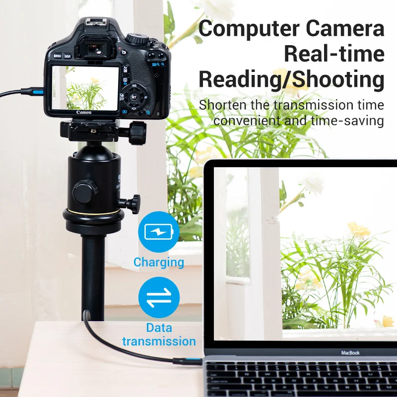 Conector USB C Mini USB cámara digital profesional