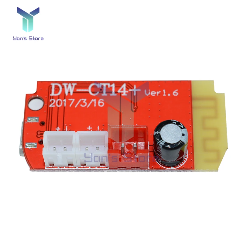 Módulo amplificador Bluetooth, placa de amplificador de Audio Digital, placa de amplificador de Audio, placa Dual, modificación de altavoz, música, 5V, 5W, DC 3,7 V