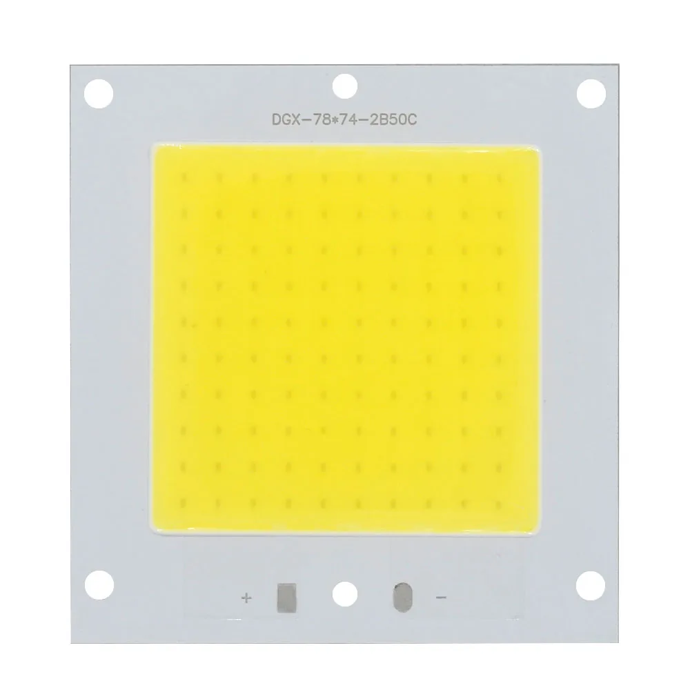 2 uds LED COB Chip 2B50C de alta potencia 50W 300mA LED COB lámpara cuentas DC150V para foco DIY tablero de luz exterior cuadrado blanco frío - imagen 4