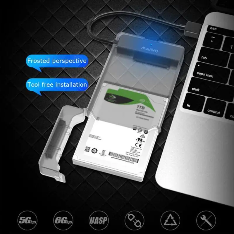MAIWO K104 2.5 inch USB 3.0 SATA HDD SSD Box 3TB sata usb3.0 hdd Hard Disk Drive ssd Enclosure Case Box - imagen 5
