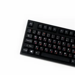 GMK WOB Teclas PBT Rojas Perfil Cereza Leyendas Cirílicas