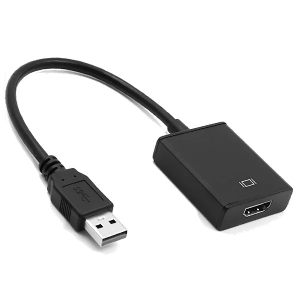 Cable convertidor adaptador de Audio y vídeo hembra compatible con USB 3,0 a HD para PC Windows 7/8/10 - imagen 3