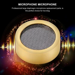 Cápsula Micrófono Condensador 25mm – Grabación de Estudio