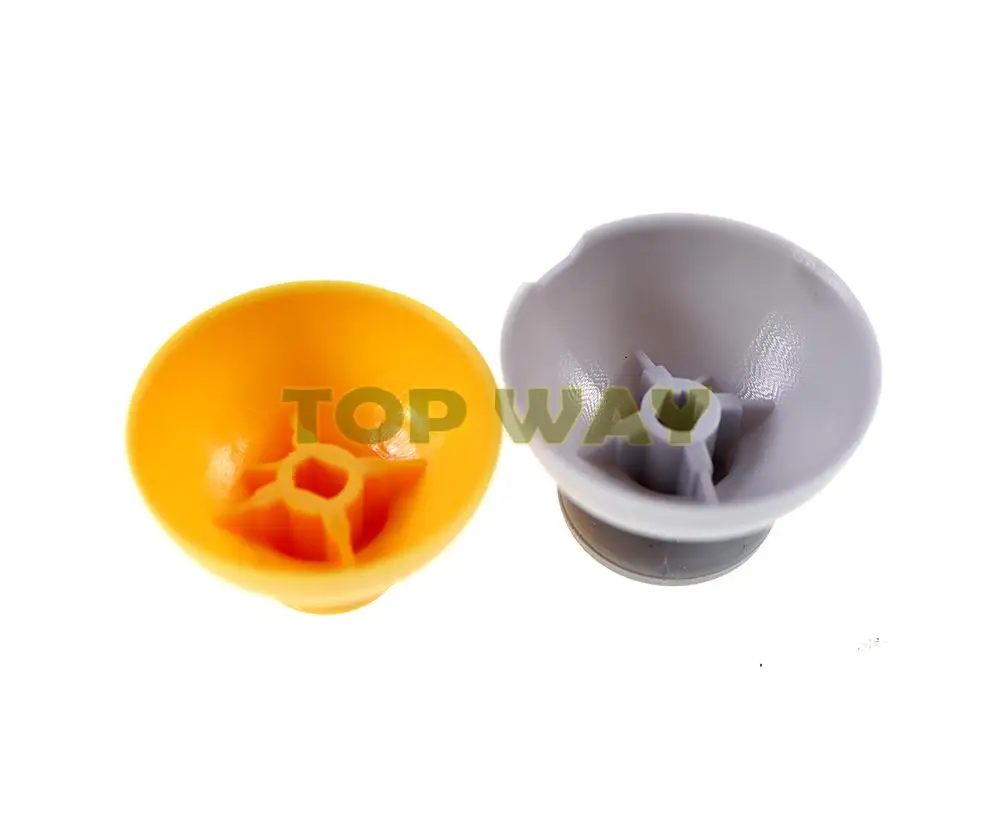 100sets Replacement Joystick Thumb Stick Cap Yellow Gray Worn Out Analog Cap For NGC Gamecube gamecube GC controller - imagen 4