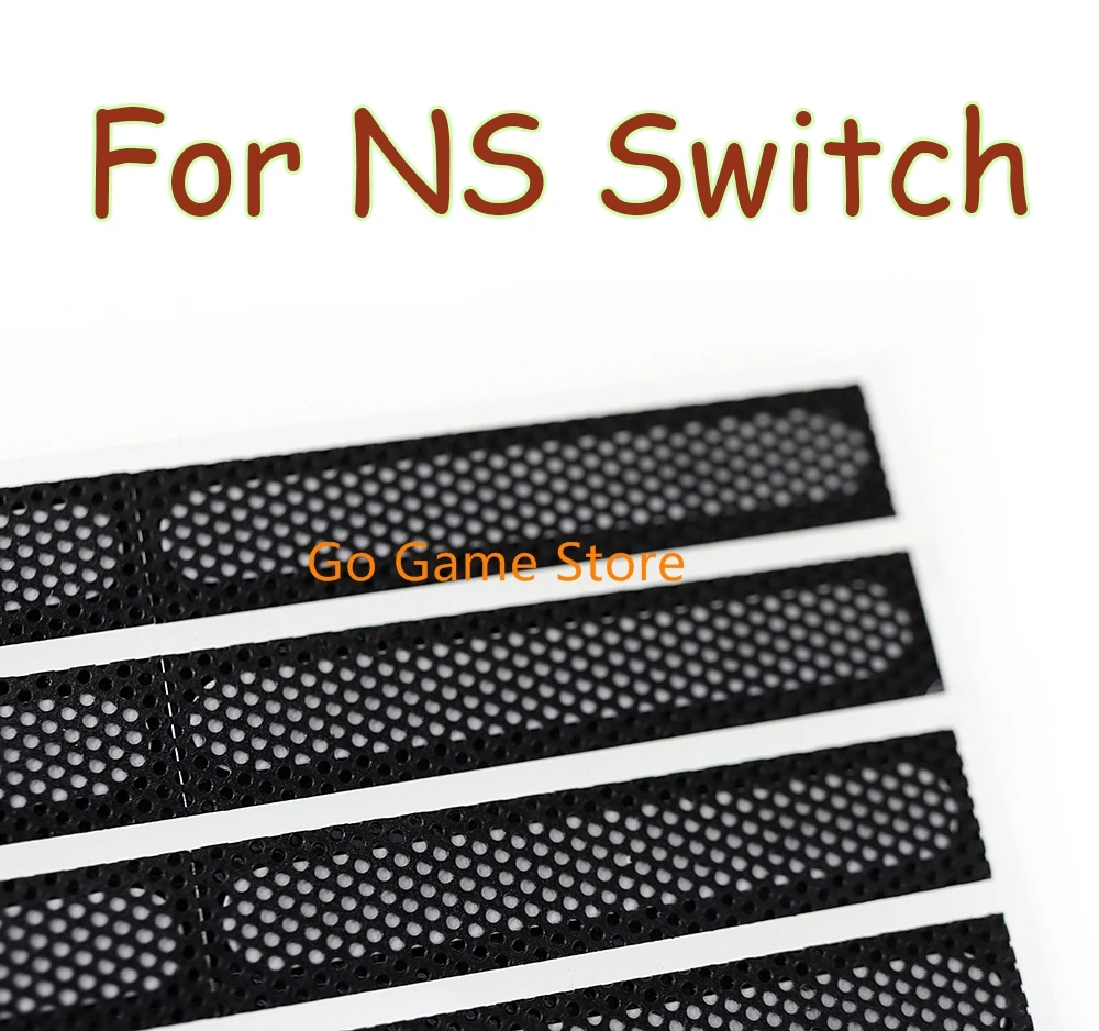 100PCS For NS Switch Left Right Cooling Dust Proof Net Dustproof Sticker Back Shell