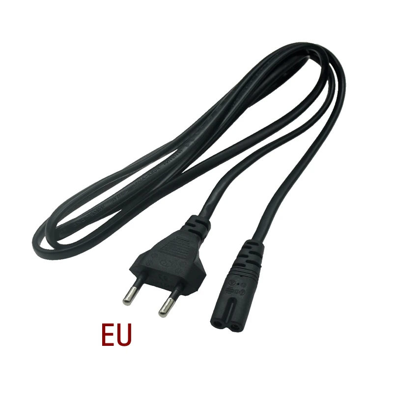Cable de alimentación de 2 pines para ordenador de escritorio y portátil, accesorio de 2 clavijas AC EU US UK, Console C7, figura de Cable de plomo de alta calidad - imagen 3