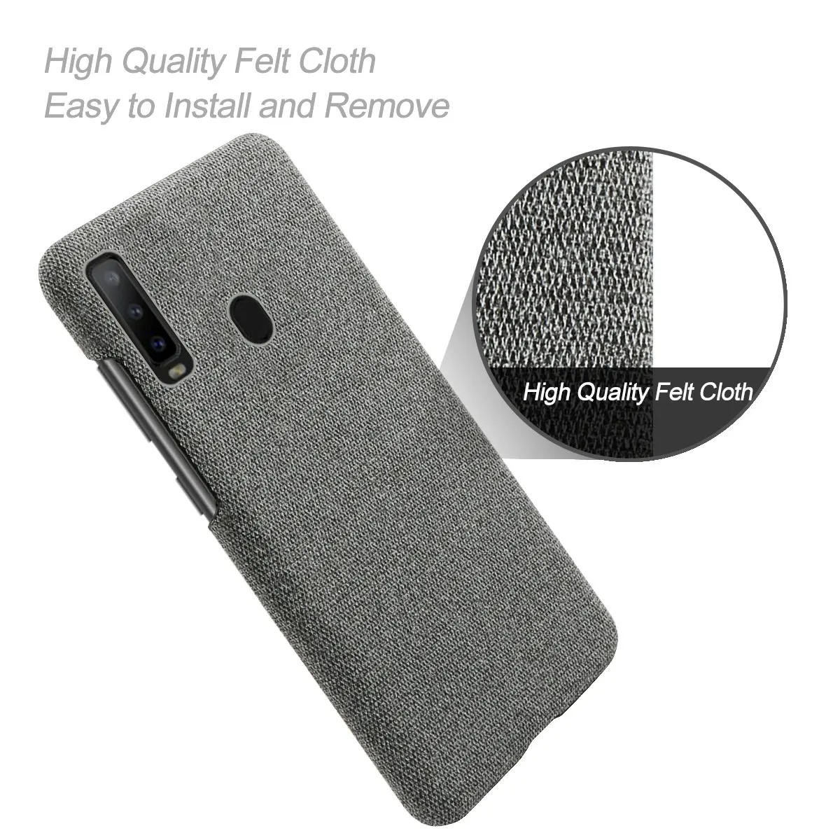 Fundas de tela para Samsung Galaxy A9 Pro 2019 G887N, funda dura de tela Retro delgada para teléfono Samsung Galaxy A8s G8870 Coque Capa - imagen 4