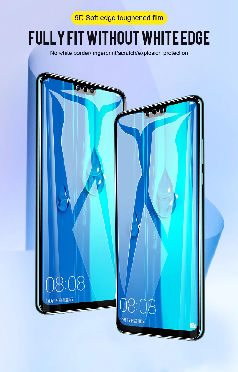 Vidrio templado para Motorola moto g6 g7 play plus power e4 e5 p30 note Protector de pantalla para moto g 7 plus - imagen 5