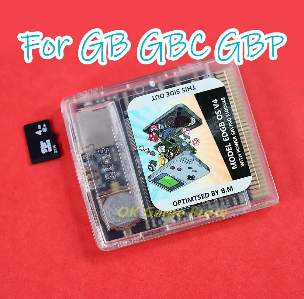 1 Juego para consola de juegos GB GBC GBP, cartucho de tarjeta de juego EDGB Remix, instalación de 2700 juegos con tarjeta de memoria 4G - imagen 2