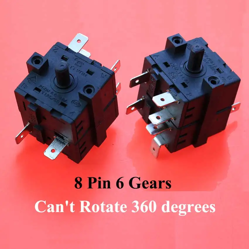 8 Pin 6 gears
