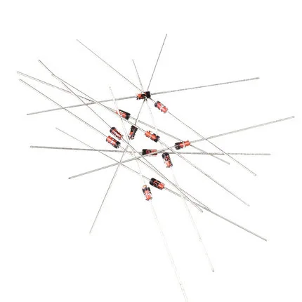 50 Uds 1W diodo Zener DO-41 3V 3,3 V 5,6 V 6,2 V 8,2 V 10V 15V 24V 30V51V 56V 62V 68V 75V 1N4757A 1N4758A 1N4759A 1N4760A 1N4761A