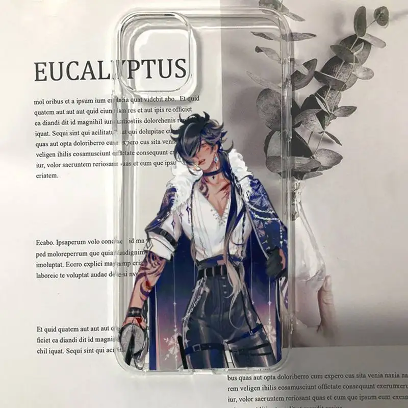 Funda de impacto Kaeya Genshin para iPhone, 11, 12, 13, mini pro, XS MAX, 8, 7, 6, 6S Plus, X, 5S, SE, 2020, XR - imagen 3